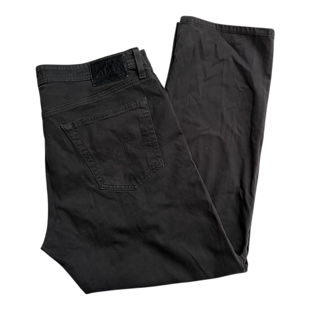Mens AG Adriano Goldschmied The Graduate Gray Tailored Leg Jeans Size 36 x 32 - Picture 11 of 12